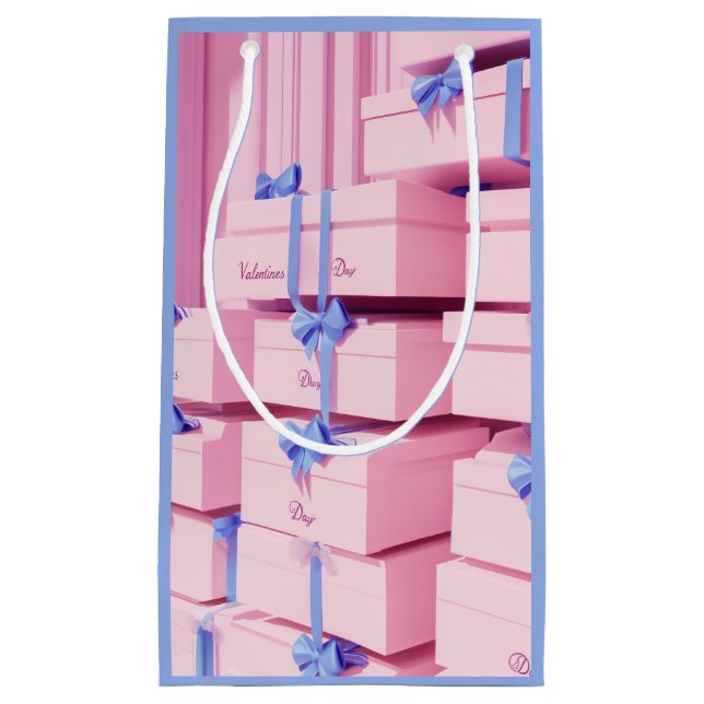 Valentinstag Extravaganza Kleine Geschenktüte (Vorderseite)