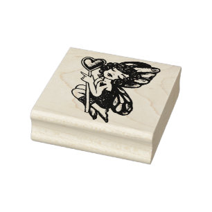 Valentinstag Fairy Gummistempel