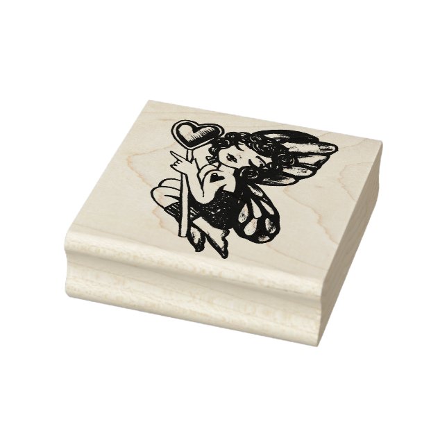 Valentinstag Fairy Gummistempel (Stempel)