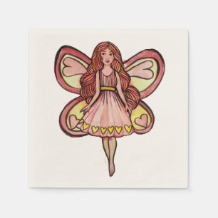 Valentinstag Fairy Liebe Serviette
