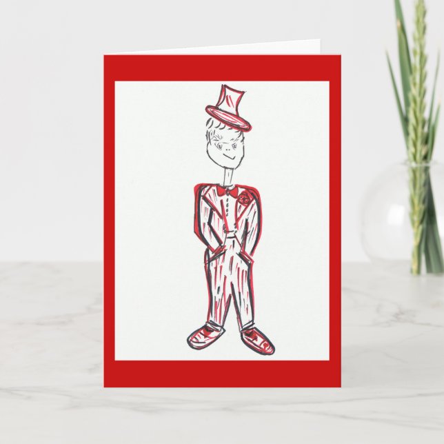 Valentinstag Feiertagskarte (Vorderseite)