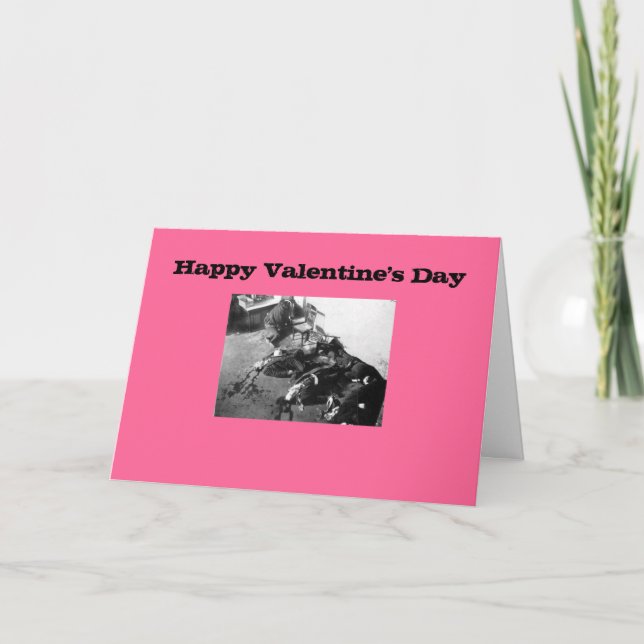 Valentinstag Feiertagskarte (Vorderseite)