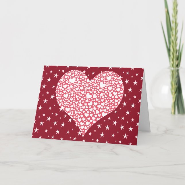 Valentinstag Feiertagskarte (Vorderseite)