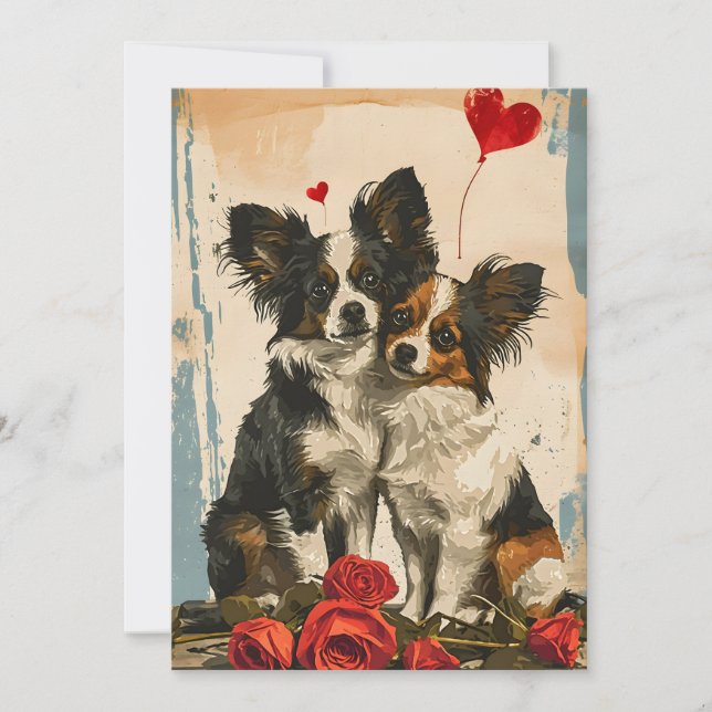 Valentinstag Feiertagskarte (Vorderseite)