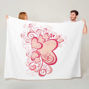 Valentinstag Fleece Blanket