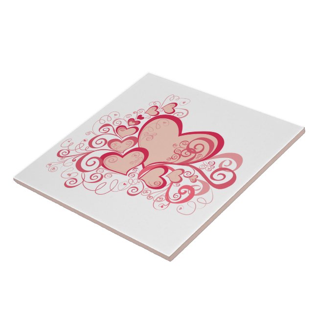 Valentinstag Fliese (Seite)