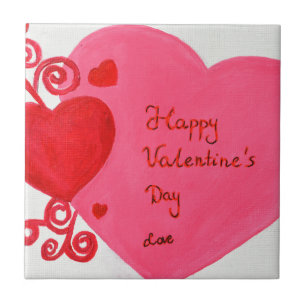 Valentinstag Fliese