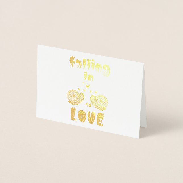 Valentinstag Folienkarte (Vorderseite)