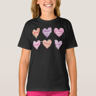 Valentinstag fördert die Herzen T-Shirt