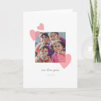 Valentinstag Foto Geschenkkarte
