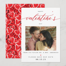 Valentinstag Foto Hochzeit retten Datum Save The Date