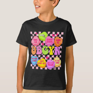 Valentinstag Frauenarzt Krankenschwester Gynäkolog T-Shirt