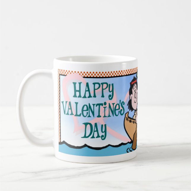 Valentinstag Freundschaft Tasse (Links)