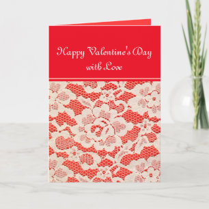 Valentinstag für besondere Person Feiertagskarte