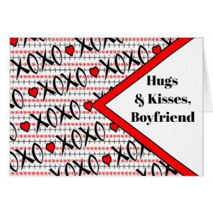 Valentinstag für Boyfriend XOXO Design