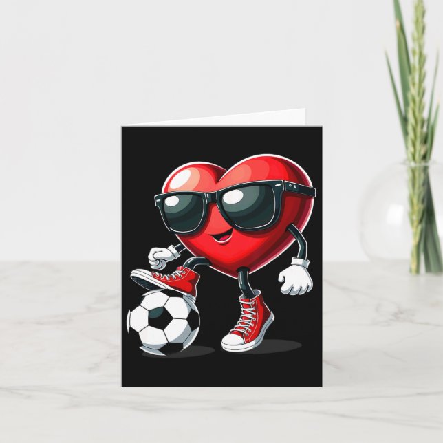 Valentinstag für Herzspiele Karte (Vorderseite)