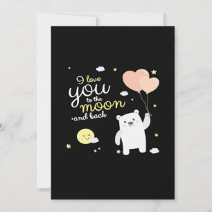 Valentinstag Für Mädchen Liebe Dich Bis Zum Mond U Feiertagskarte