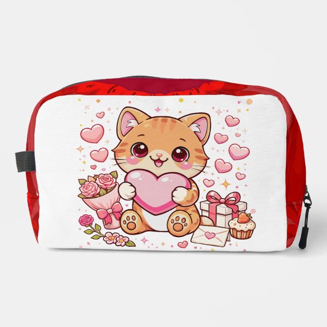 Valentinstag für sie waschbeutel (Vorderseite)