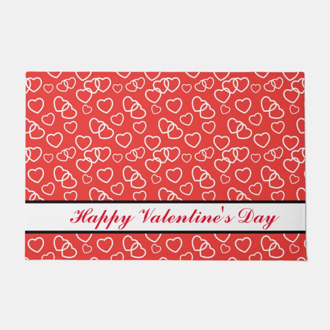 Valentinstag Fußmatte (Vorderseite)