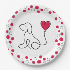 Valentinstag Galentinstag Party Pappteller