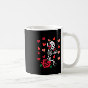 Valentinstag Gamer Skelett Gaming Männer Jungen Ki Kaffeetasse