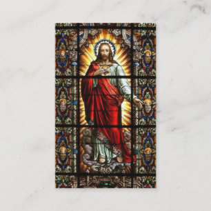 Valentinstag-Gebets-heilige Karte mit heiligem