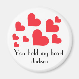 Valentinstag Geschenk für ihn oder ihren Individue Magnet