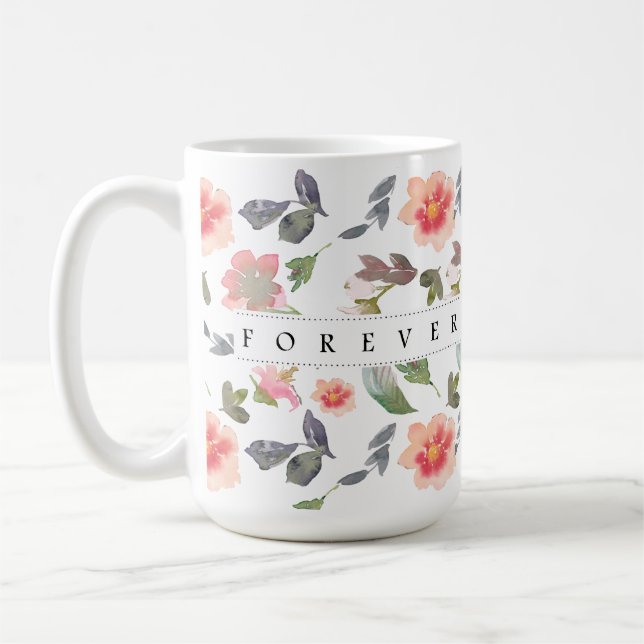 Valentinstag-Geschenk für immer Kaffeetasse (Links)