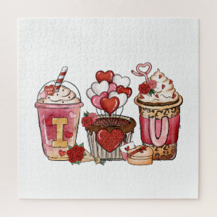 Valentinstag-Geschenk Ich liebe Dich Puzzle