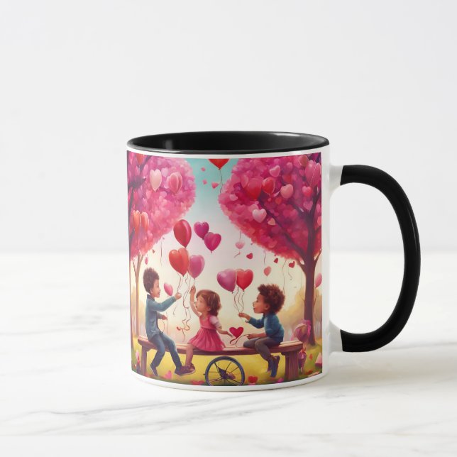 Valentinstag Geschenk Kaffee Tasse (Rechts)