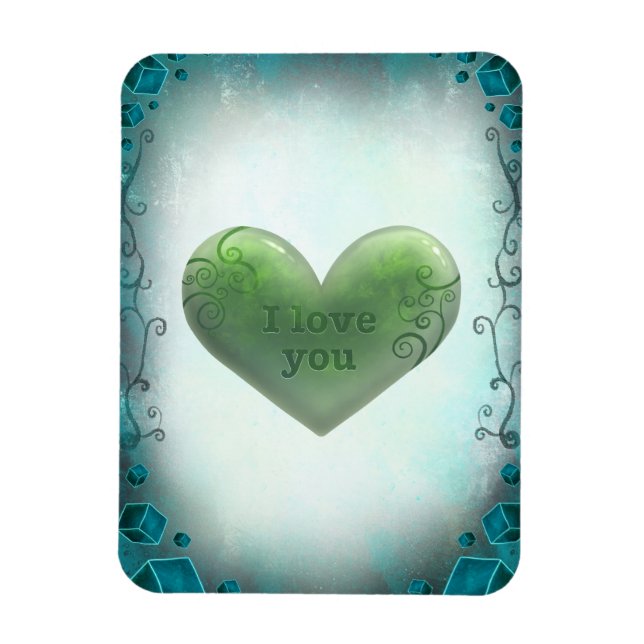 Valentinstag-Geschenk Magnet (Vertikal)