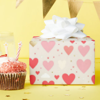 Valentinstag-Geschenk-Wrap Geschenkpapier