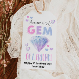 Valentinstag-Geschenkanhänger 'Ein Freund wie ein  Geschenkanhänger