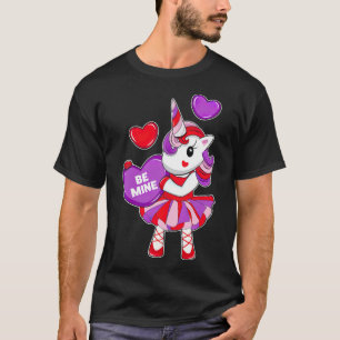 Valentinstag Geschenke für Kinder Einhorn Girls B T-Shirt