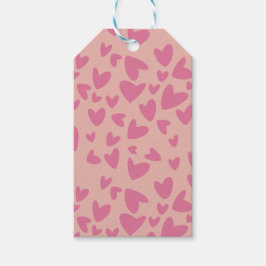 Valentinstag-Geschenkkarte Geschenkanhänger