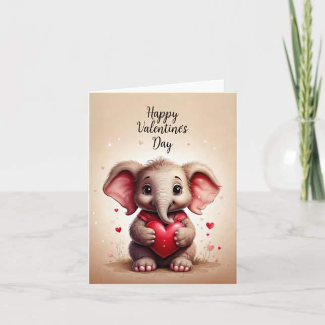 Valentinstag-Geschenkkarte Karte (Vorderseite)