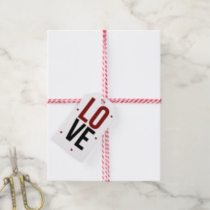 Valentinstag, Geschenkmarken, Liebe, Romantik, Her Geschenkanhänger