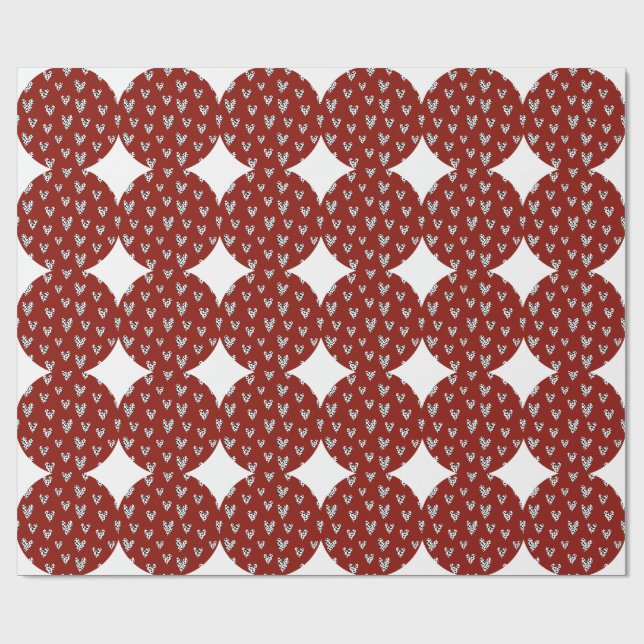Valentinstag Geschenkpapier (Flach)