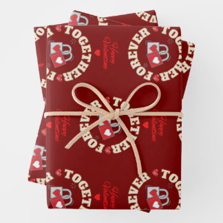 Valentinstag Geschenkpapier Set