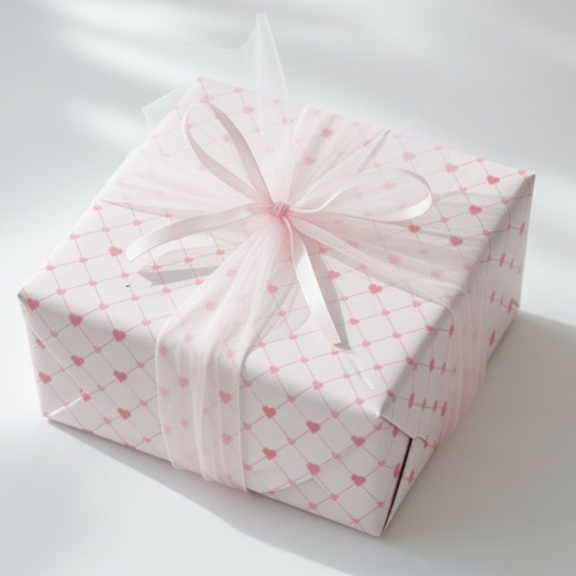 Valentinstag-Geschenkverpackung süße Liebe Kokette Geschenkpapier (Von Creator hochgeladen)