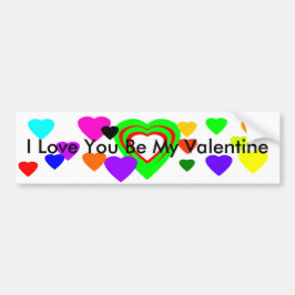 Valentinstag Gift Gibney Das MUSEUM Zazzle Autoaufkleber