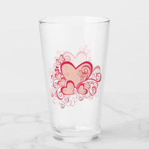 Valentinstag Glass Tumbler