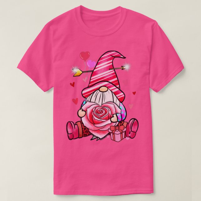 Valentinstag Gnome8 T-Shirt (Design vorne)