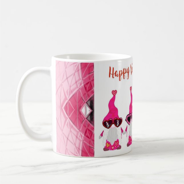 Valentinstag-Gnome Kaffeetasse (Links)