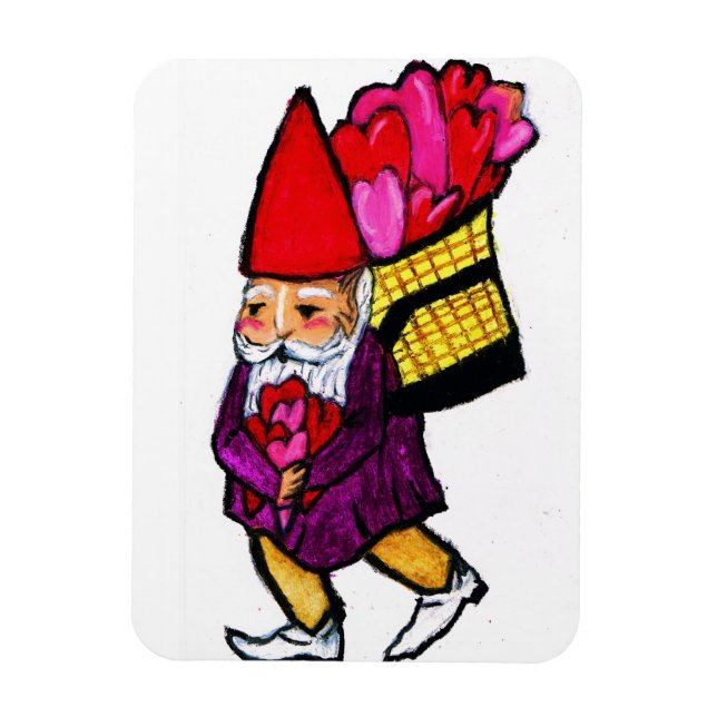 VALENTINSTAG GNOME-Magnet Magnet (Vertikal)