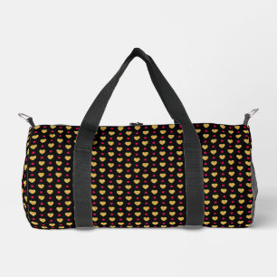 Valentinstag Goldene Herzen Muster-23655 Duffle Bag