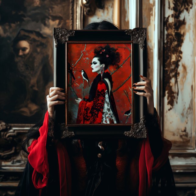 Valentinstag Gothic Fashion Decoupage Seidenpapier (Von Creator hochgeladen)