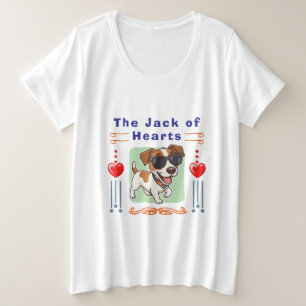 Valentinstag Große Größe T-Shirt
