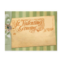 Valentinstag Gruß Antike Vintag