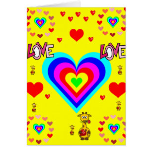 Valentinstag Grußkarte